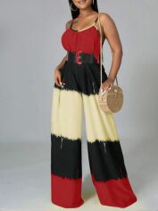 Акція на Комбінезон жіночий SHEIN GD-00139317 3XL Різнокольоровий від Rozetka
