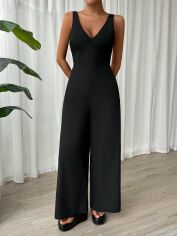 Акція на Комбінезон жіночий SHEIN GD-00114786 S Чорний від Rozetka