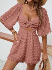 Акція на Комбінезон жіночий SHEIN GD-00150412 S Світло-рожевий від Rozetka