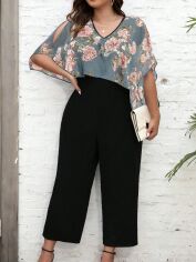 Акція на Комбінезон жіночий SHEIN GD-00114919 4XL Різнокольоровий від Rozetka