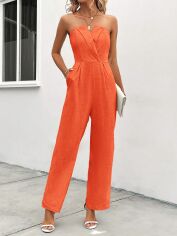 Акція на Комбінезон жіночий SHEIN GD-00144272 L Помаранчевий від Rozetka