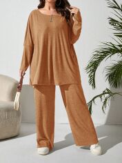 Акція на Костюм жіночий SHEIN GD-00163877 3XL Хакі від Rozetka