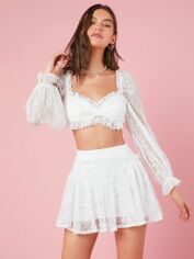 Акція на Костюм жіночий SHEIN GD-00143240 L Білий від Rozetka