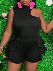 Акція на Костюм жіночий SHEIN GD-00137223 XL Чорний від Rozetka