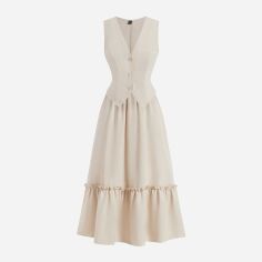 Акція на Костюм жіночий SHEIN GD-00145031 L Молочний від Rozetka