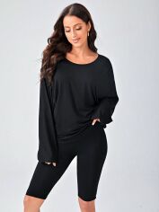 Акція на Костюм жіночий SHEIN GD-00083395 XS Чорний від Rozetka