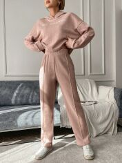 Акція на Костюм жіночий SHEIN GD-00124082 L Світло-рожевий від Rozetka