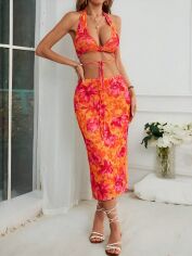 Акція на Костюм жіночий SHEIN GD-00144722 L Різнокольоровий від Rozetka