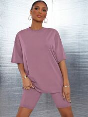 Акція на Костюм жіночий SHEIN GD-00124346 S Ліловий від Rozetka