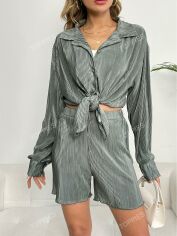 Акція на Костюм жіночий SHEIN GD-00142676 L Сірий від Rozetka