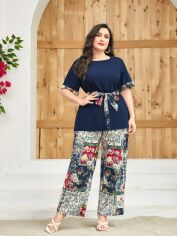 Акція на Костюм жіночий SHEIN GD-00136974 XL Різнокольоровий від Rozetka