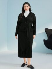 Акція на Костюм жіночий SHEIN GD-00124484 2XL Чорний від Rozetka