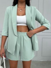 Акція на Костюм жіночий SHEIN GD-00115786 S М'ятний від Rozetka