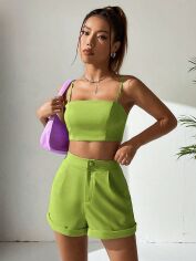 Акція на Костюм жіночий SHEIN GD-00124420 L Салатовий від Rozetka