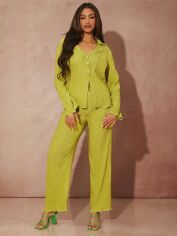 Акція на Костюм жіночий SHEIN GD-00124444 XS Світло-зелений від Rozetka