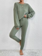 Акція на Костюм жіночий SHEIN GD-00164017 S М'ятний від Rozetka