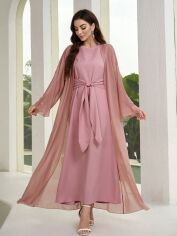 Акція на Костюм жіночий SHEIN GD-00152984 XL Світло-рожевий від Rozetka