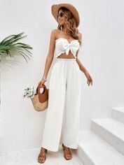 Акція на Костюм жіночий SHEIN GD-00124247 S Білий від Rozetka