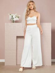 Акція на Костюм жіночий SHEIN GD-00145779 M Білий від Rozetka
