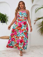 Акція на Костюм жіночий SHEIN GD-00139234 3XL Різнокольоровий від Rozetka