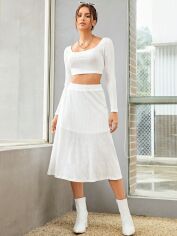 Акція на Костюм жіночий SHEIN GD-00145943 M Білий від Rozetka