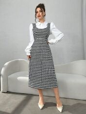 Акція на Костюм жіночий SHEIN GD-00133534 M Чорний з білим від Rozetka