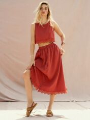 Акція на Костюм жіночий SHEIN GD-00143932 L Теракотовий від Rozetka
