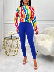 Акція на Костюм жіночий SHEIN GD-00152126 XL Різнокольоровий від Rozetka