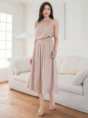 Акція на Костюм жіночий SHEIN GD-00123961 S Світло-бежевий від Rozetka