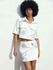 Акція на Костюм жіночий SHEIN GD-00152641 XL Білий від Rozetka
