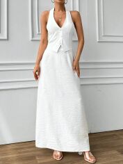 Акція на Костюм жіночий SHEIN GD-00147303 M Білий від Rozetka