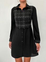 Акція на Костюм жіночий SHEIN GD-00143119 L Чорний від Rozetka