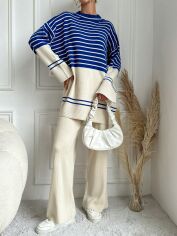 Акція на Костюм жіночий SHEIN GD-00157107 One Size Синій від Rozetka