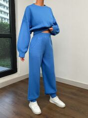 Акція на Костюм жіночий SHEIN GD-00154433 XL Синій від Rozetka