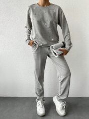 Акція на Костюм жіночий SHEIN GD-00149383 S Сірий від Rozetka