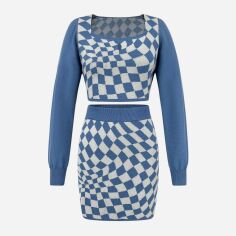 Акція на Костюм жіночий SHEIN GD-00149442 S Різнокольоровий від Rozetka