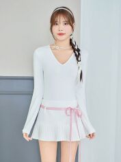 Акція на Костюм жіночий SHEIN GD-00165494 XS Білий від Rozetka