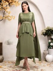 Акція на Костюм жіночий SHEIN GD-00158568 S Зелений від Rozetka