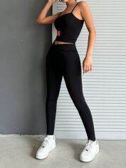 Акція на Костюм жіночий SHEIN GD-00124366 M Чорний від Rozetka
