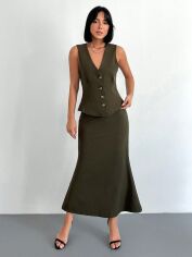 Акція на Костюм жіночий SHEIN GD-00101129 S Хакі від Rozetka