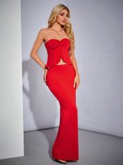 Акція на Костюм жіночий SHEIN GD-00124431 M Червоний від Rozetka