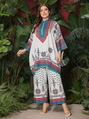 Акція на Костюм жіночий SHEIN GD-00135769 XL Різнокольоровий від Rozetka