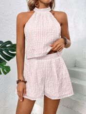 Акція на Костюм жіночий SHEIN GD-00143788 L Рожевий від Rozetka
