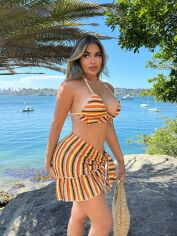 Акція на Костюм жіночий SHEIN GD-00153580 XS Різнокольоровий від Rozetka