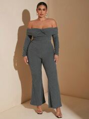 Акція на Костюм жіночий SHEIN GD-00131394 3XL Сірий від Rozetka