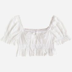 Акція на Топ жіночий SHEIN GD-00153551 XS Білий від Rozetka