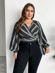 Акція на Топ жіночий SHEIN GD-00136143 XL Чорний від Rozetka