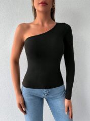 Акція на Топ жіночий SHEIN GD-00096910 XS Чорний від Rozetka