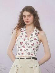 Акція на Топ жіночий SHEIN GD-00143871 L Білий від Rozetka