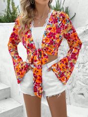 Акція на Топ жіночий SHEIN GD-00153430 XS Різнокольоровий від Rozetka